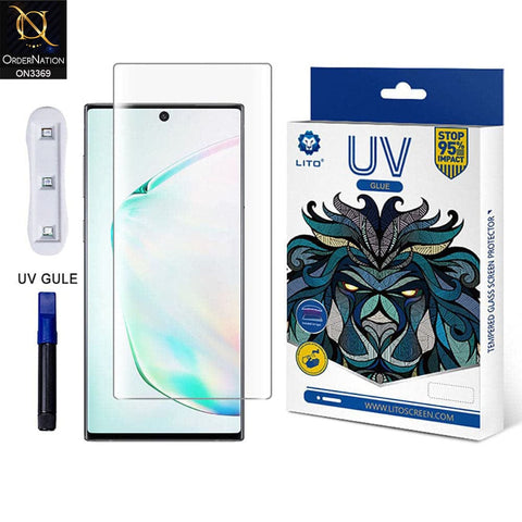 Samsung Galaxy S24 Ultra 5G Screen Protector - LITO - UV Liquid Full Glue Tempered Glass Screen Protector