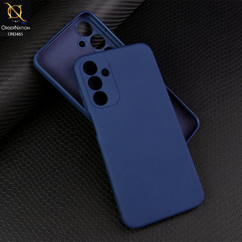 Samsung Galaxy A15 4G Cover - Blue - ONation Silica Gel Series - HQ Liquid Silicone Elegant Colors Camera Protection Soft Case