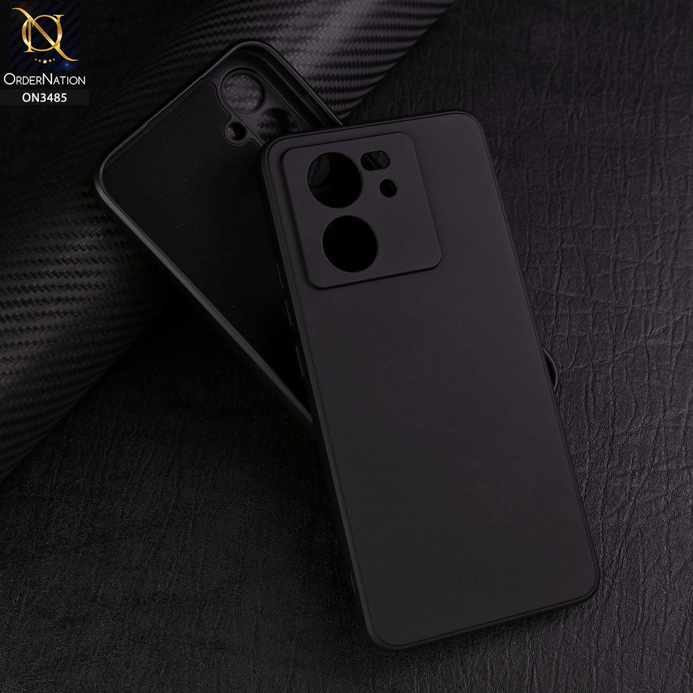 Xiaomi Redmi K60 Ultra Cover - Black - ONation Silica Gel Series - HQ Liquid Silicone Elegant Colors Camera Protection Soft Case