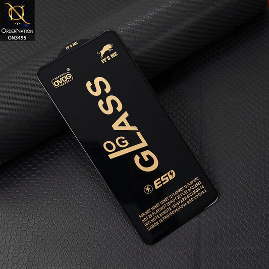 Tecno Pova Neo Cover - Black - Xtreme Quality Tempered Go Glass Screen Protector