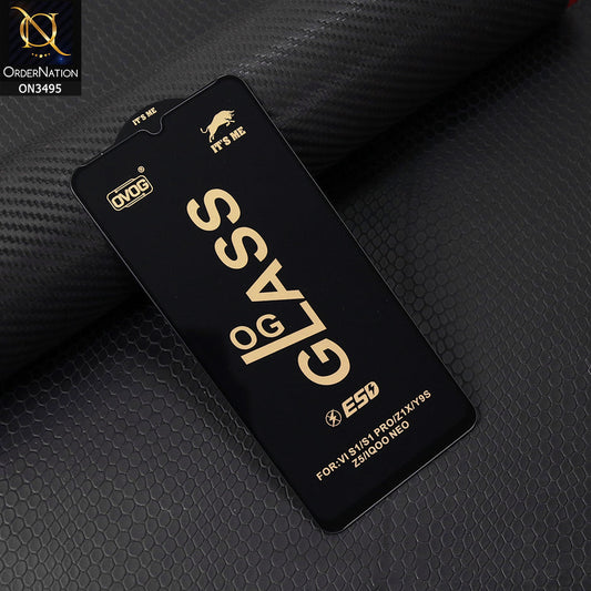 Vivo S1 Pro Cover - Black - Xtreme Quality Tempered Go Glass Screen Protector