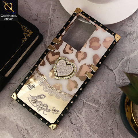 Xiaomi Redmi Note 12 4G Cover - Design2 - Heart Bling Diamond Glitter Soft TPU Trunk Case With Ring Holder