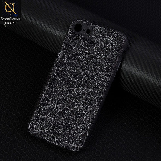 iPhone 6s Plus / 6 Plus Cover - Black - New Bling Bling Shiny Sparkle Soft Silicone Protective Case