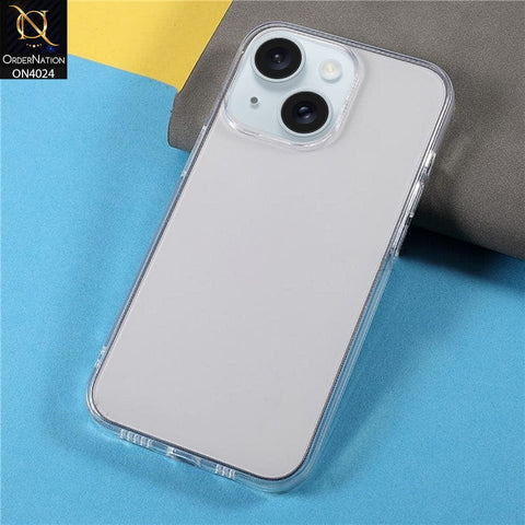 iPhone 16 Pro Cover - Transparent - TOTU Soft Series Anti-Drop Clear Light Slim Flexible TPU Cases