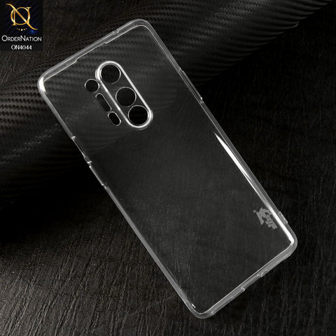 OnePlus 8 Pro Cover - Transparent - Soft Silicone + TPU case with Camera Bumper Protection