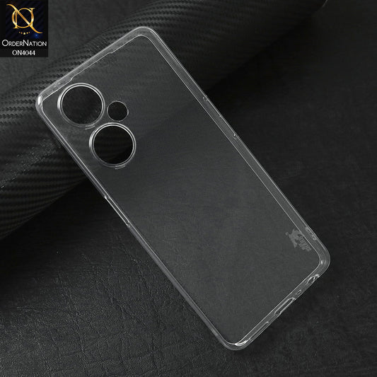 OnePlus Nord N30 Cover - Transparent - Soft Silicone + Tpu case with Camera Bumper Protection