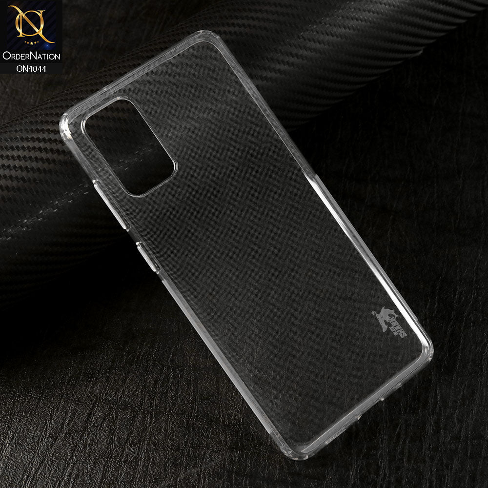 Samsung Galaxy S20 Plus Cover - Transparent - Soft Silicone + TPU case with Camera Bumper Protection