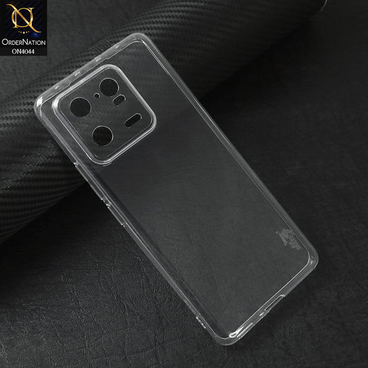 Xiaomi 13 Pro Cover - Transparent - Soft Silicone + Tpu case with Camera Bumper Protection