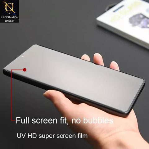 OnePlus 7 Pro Screen Protector - Amigo Nano Liguid UV Glue HD Glass Screen Protector