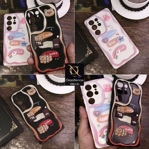 Vivo Y200 Cover - Design 1 - Cute 3D Cartoon Soft Silicon Helix Soft Borders Camera Protection Case