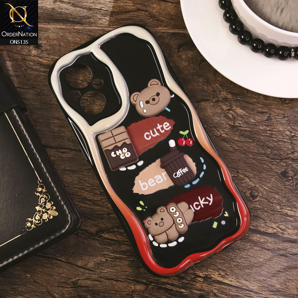 OnePlus Nord N20 5G Cover - Design1 - Cute 3D Cartoon Soft Silicon Helix Soft Borders Camera Protection Case