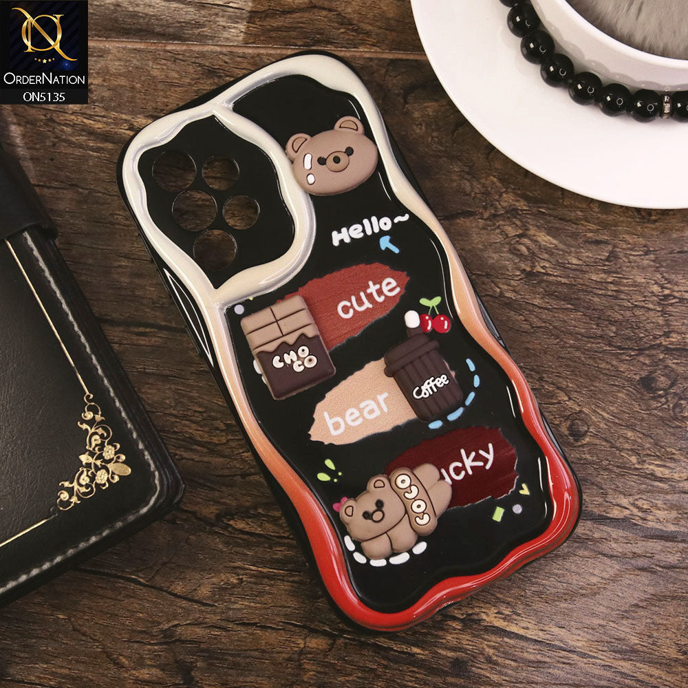 Samsung Galaxy A23 5G Cover - Design 1 - Cute 3D Cartoon Soft Silicon Helix Soft Borders Camera Protection Case