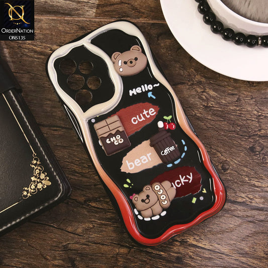 Samsung Galaxy A23 Cover - Design 1 - Cute 3D Cartoon Soft Silicon Helix Soft Borders Camera Protection Case