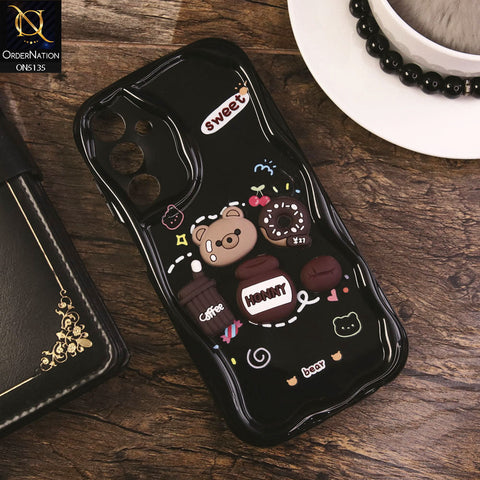 Samsung Galaxy A25 5G Cover - Design 3 - Cute 3D Cartoon Soft Silicon Helix Soft Borders Camera Protection Case