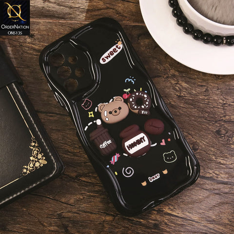 Samsung Galaxy A32 Cover - Design 3 - Cute 3D Cartoon Soft Silicon Helix Soft Borders Camera Protection Case