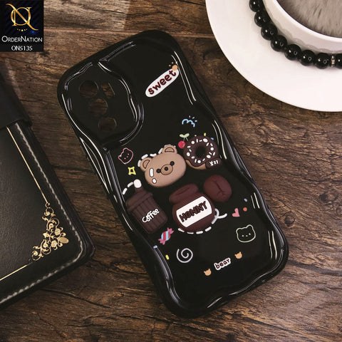 Vivo S10e Cover - Design 3 - Cute 3D Cartoon Soft Silicon Helix Soft Borders Camera Protection Case