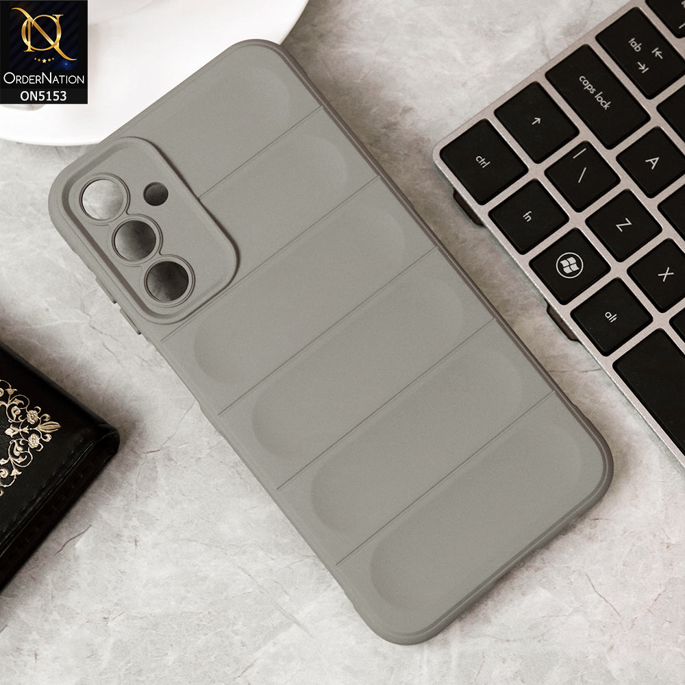 Samsung Galaxy A15 4G Cover - Gray - Soft TPU, Drop-Proof, Shockproof, Protective Case