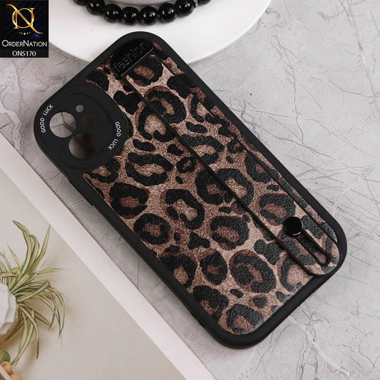 iPhone 11 Cover - Design2 - Trendy Skin Pattern Soft Protective Case with Holder