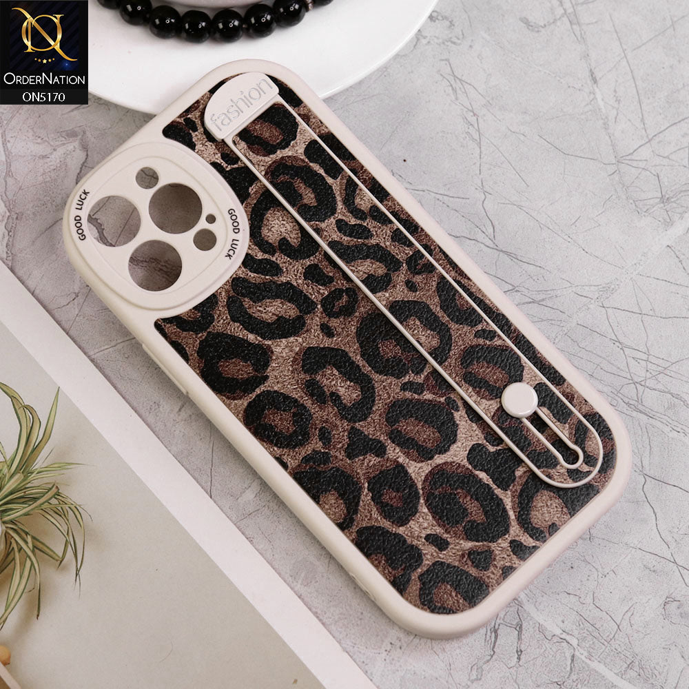 iPhone 12 Pro Max Cover - Design1 - Trendy Skin Pattern Soft Protective Case with Holder