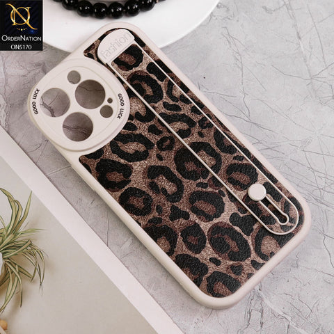 iPhone 13 Pro Max Cover - Design1 - Trendy Skin Pattern Soft Protective Case with Holder