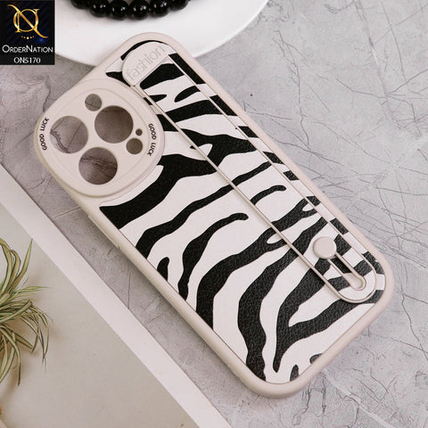 iPhone 13 Pro Max Cover - Design3 - Trendy Skin Pattern Soft Protective Case with Holder