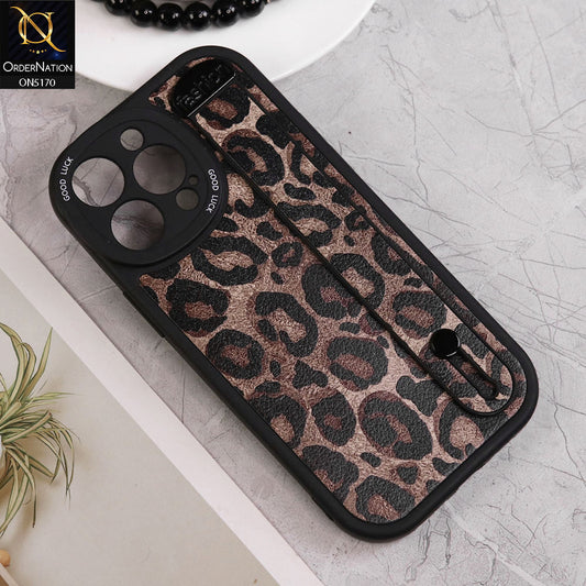 iPhone 14 Pro Max Cover - Design2 - Trendy Skin Pattern Soft Protective Case with Holder