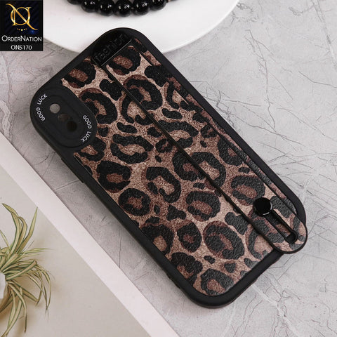 iPhone XS / X Cover - Design2 - Trendy Skin Pattern Soft Protective Case with Holder