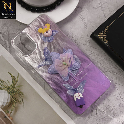 Samsung Galaxy A05 Cover - Design1 - Fancy 3D Cartoon Shiny Soft Case