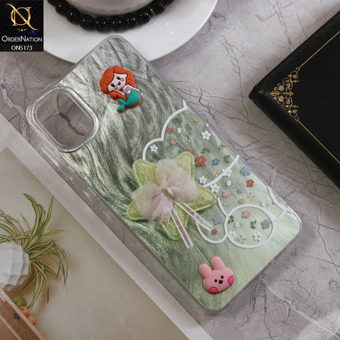 Samsung Galaxy A12 Nacho Cover - Design6 - Fancy 3D Cartoon Shiny Soft Case