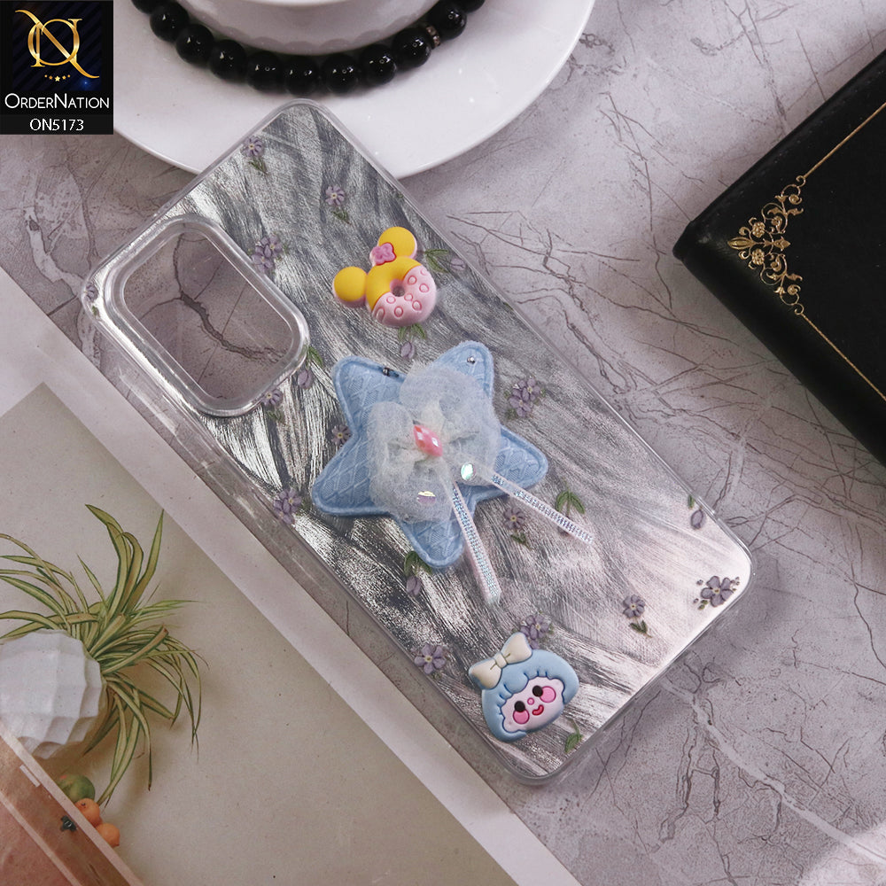 Samsung Galaxy A32 Cover - Design3 - Fancy 3D Cartoon Shiny Soft Case