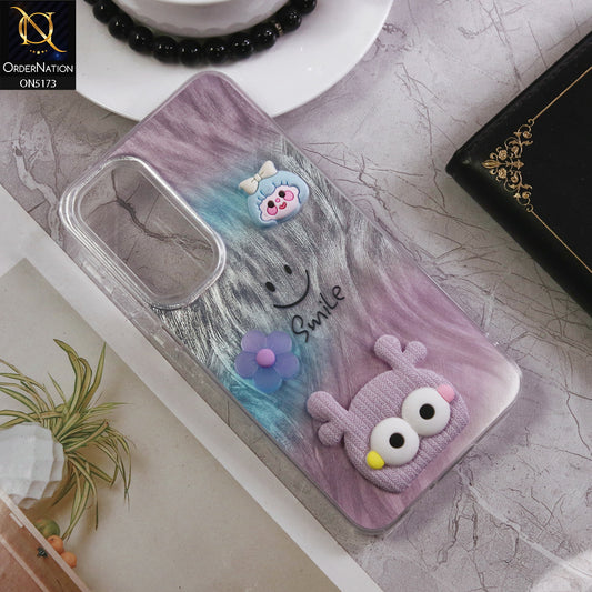 Samsung Galaxy A05s Cover - Design7 - Fancy 3D Cartoon Shiny Soft Case