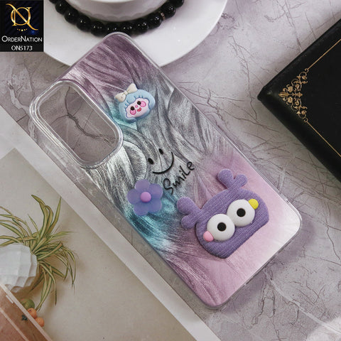 Samsung Galaxy A05s Cover - Design8 - Fancy 3D Cartoon Shiny Soft Case