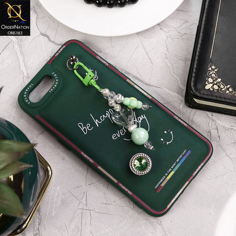 Oppo A1k Cover - Green - New Colorful Candy Colors Happiness Series Soft Protective Case