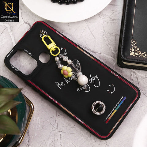 Infinix Hot 11 Play Cover - Black - New Colorful Candy Colors Happiness Series Soft Protective Case