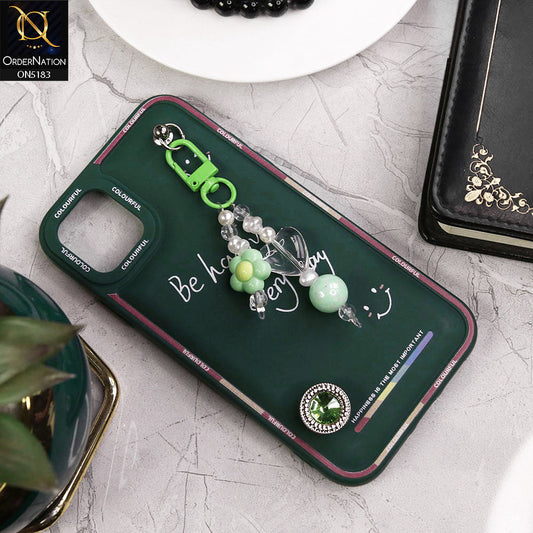 iPhone 11 Cover - Green - New Colorful Candy Colors Happiness Series Soft Protective Case