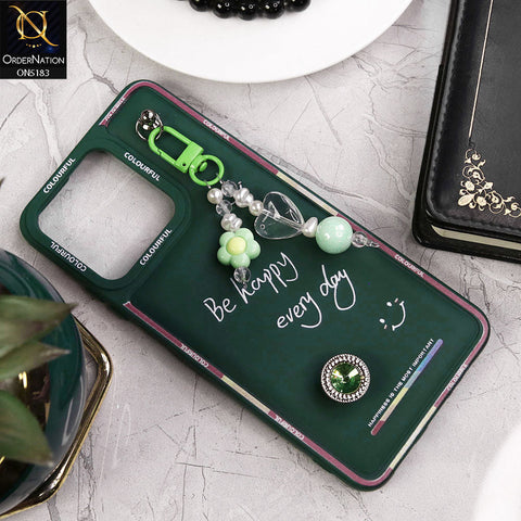 Realme C53 Cover - Green - New Colorful Candy Colors Happiness Series Soft Protective Case