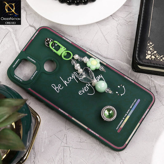 Xiaomi Redmi 9C Cover - Green - New Colorful Candy Colors Happiness Series Soft Protective Case