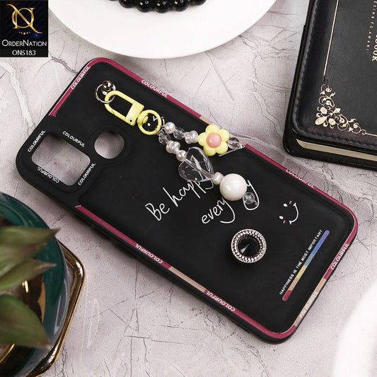 Infinix Smart 5 Cover - Black - New Colorful Candy Colors Happiness Series Soft Protective Case