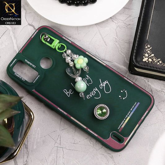 Tecno Spark 6 Go Cover - Green - New Colorful Candy Colors Happiness Series Soft Protective Case