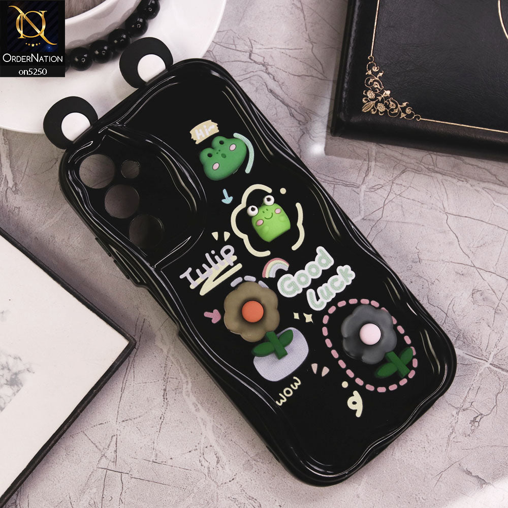 Samsung Galaxy A05s Cover - Design 2 - Cute 3D Cartoon Soft Silicon Helix Soft Borders Camera Protection Case