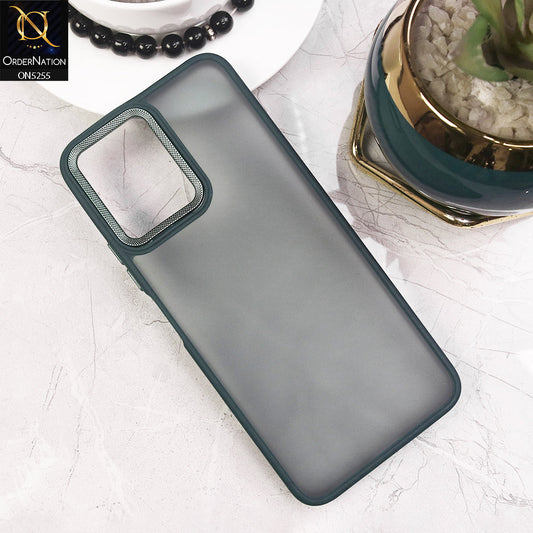 Xiaomi Redmi 12 Cover - Green - New Color Translucent Matte Shockproof Soft Borders Case