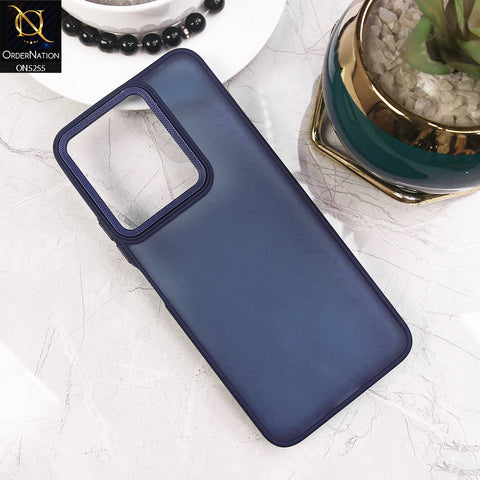 Xiaomi Redmi 13 Cover - Blue - New Color Translucent Matte Shockproof Soft Borders Case