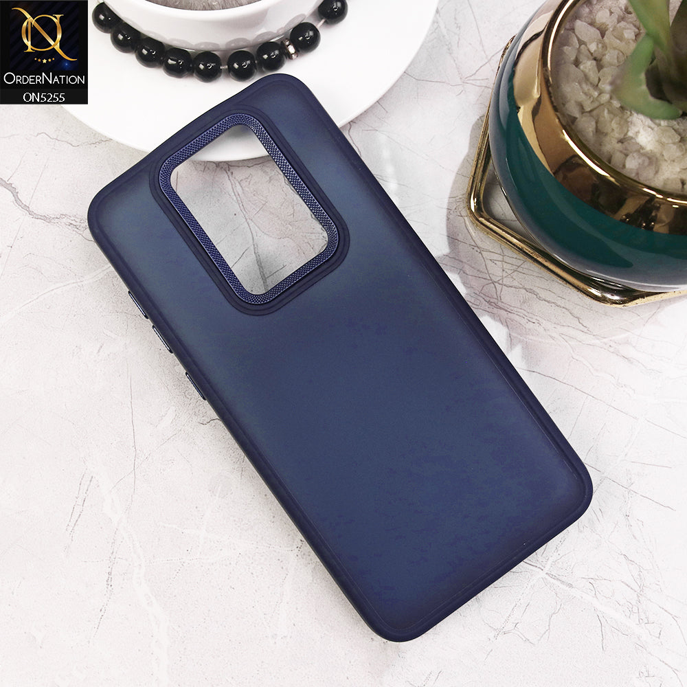 Xiaomi Redmi Note 9 Cover - Blue - New Color Translucent Matte Shockproof Soft Borders Case