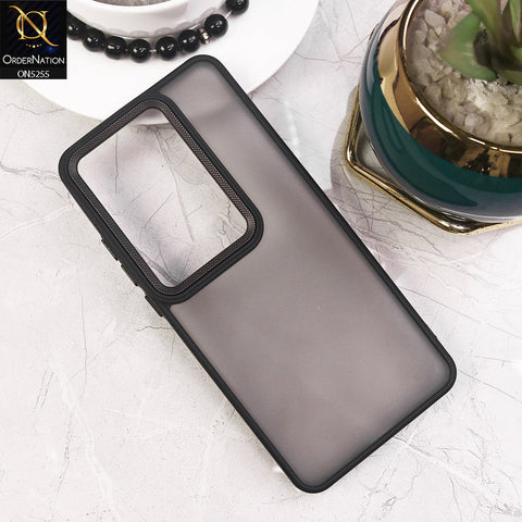 Oppo Reno 11F 5G Cover - Black - New Color Translucent Matte Shockproof Soft Borders Case