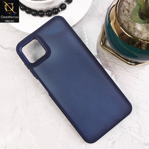 Samsung Galaxy M13 5G Cover - Blue - New Color Translucent Matte Shockproof Soft Borders Case