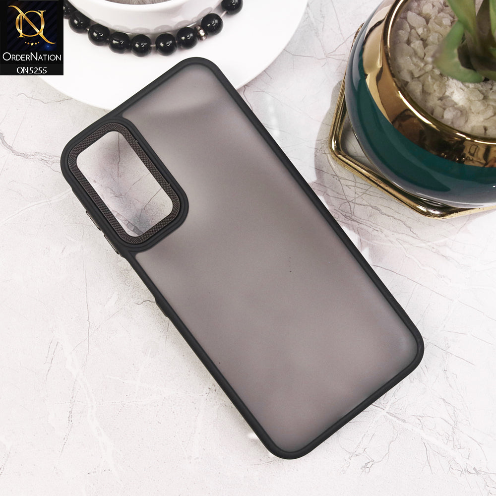 Samsung Galaxy A14 Cover - Black - New Color Translucent Matte Shockproof Soft Borders Case