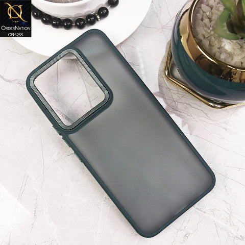 Tecno Spark Go 2022 Cover - Green - New Color Translucent Matte Shockproof Soft Borders Case