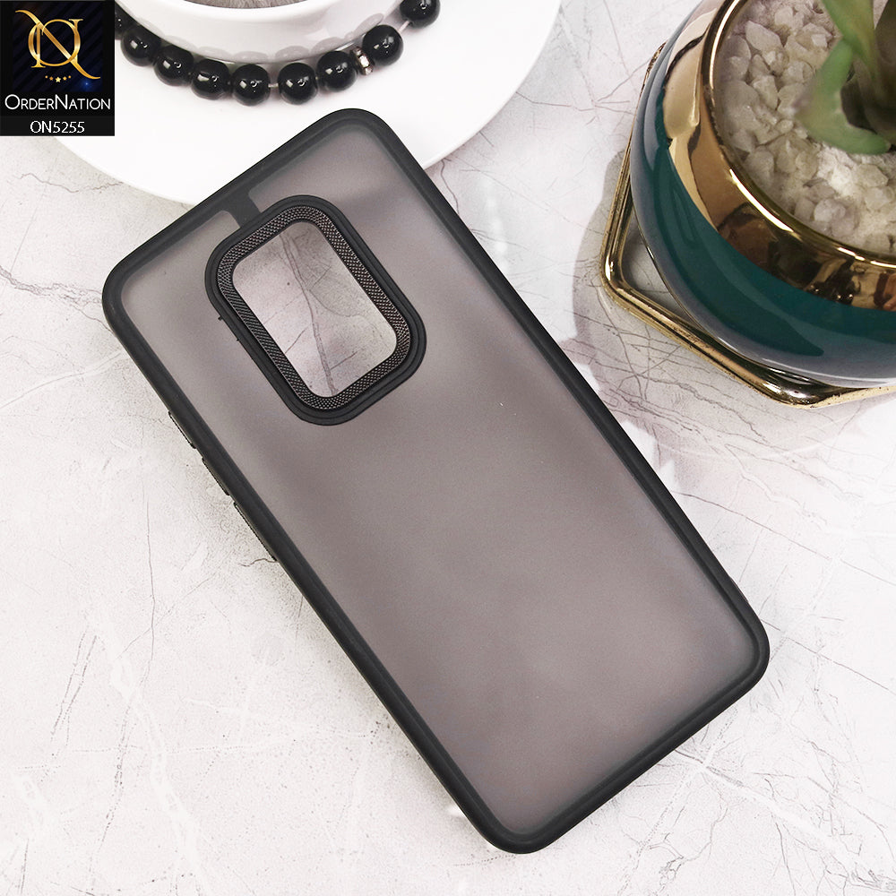 Vivo S1 Pro Cover - Black - New Color Translucent Matte Shockproof Soft Borders Case