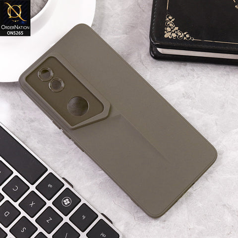 Vivo V50 Cover - Gray - Sports Car Design Soft Case With Camera Protection