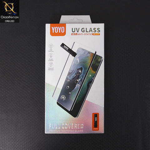 Samsung Galaxy S22 Plus 5G Screen Protector - YOYO - UV Liquid Full Glue Tempered Glass Screen Protector